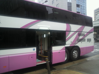 Willer bus Prima 中央乗降口