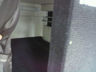 ウイラーバス 運転手仮眠室